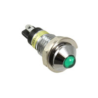 Dialight - 6071212110F - LED PNL IND 7MM GRN PROTRUD