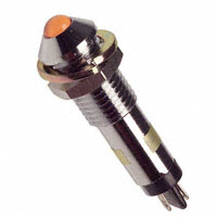 Dialight - 6071312130F - LED PNL MT 7MM 12V CHROME YEL