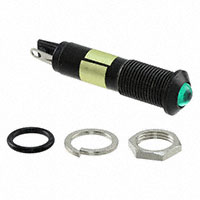 Dialight - 6091222340F - LED 9MM PMI G 24V BLK HS W GASKT