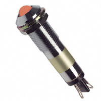 Dialight - 6091312130F - LED PNL MT 9MM 12V CHROME YELLOW