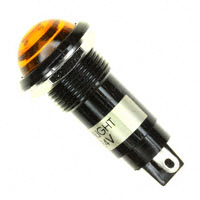 Dialight - 6161332140F - LED PANEL MNT 16MM YELLOW 24VDC