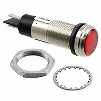 Dialight - 6561102304F - 1/2" FLT RD 5VDC W/TERM