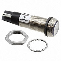 Dialight - 6561123304F - 1/2" FLT R/G 12VDC W/TERM