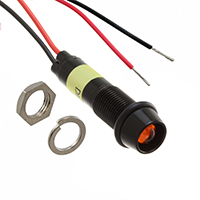 Dialight - 6792325343F - LED PANEL INDCATOR ORANGE 24V