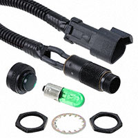 Dialight - 80317100332804 - PMI PRESS TO TEST GREEN T-3 1/4