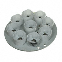 Dialight - LSP9BXXX - LIGHT ENG ARRAY 9X1W BLUE 90MM