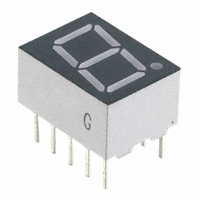 Lite-On Inc. - LTS-4801JD - DISPLAY 1DGT RED LC 0.40" CA