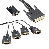 Digi International - 76000528 - CABLE FANOUT 4PORT