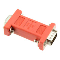 Digi International - JD2D3-CDL-A - ADAPTER LOOPBACK MALE/FEM RED