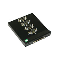 Digi International - 76000560 - CONNECTOR BOX 4PT DB9M DTE 232