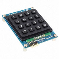 Digilent, Inc. - 410-195 - PMODKYPD 16-BUTTON KEYPAD