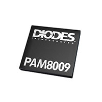Diodes Incorporated - PAM8009KGR - IC AMP AUDIO U-QFN4040-20
