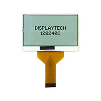 Displaytech - 128240C FC BW-3 - DISPLAY LCD 240X120 TRANSFL
