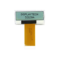 Displaytech - 32128A FC BW-3 - DISPLAY LCD 128X32 TRANSFL