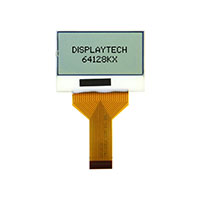Displaytech - 64128KX FC BW-3 - DISPLAY LCD 128X64 TRANSFL