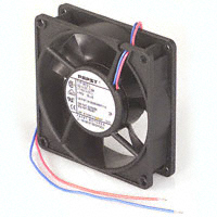 ebm-papst Inc. - 3412L - FAN AXIAL 92X25.4MM 12VDC WIRE