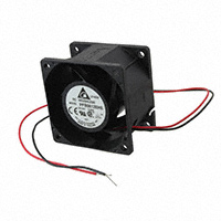 Delta Electronics - PFB0612EHE - FAN AXIAL 60X38MM 12VDC WIRE