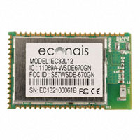 Econais - EC32L12 - RF TXRX MODULE WIFI CHIP + MHF