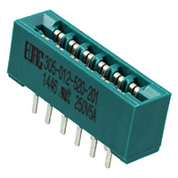 EDAC Inc. - 305-012-520-201 - CONN EDGE DUAL FMALE 12POS 0.156