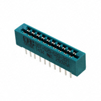 EDAC Inc. - 307-020-520-201 - CONN EDGE DUAL FMALE 20POS 0.156
