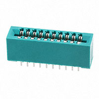EDAC Inc. - 341-020-520-201 - CONN EDGE DUAL FMALE 20POS 0.100