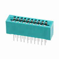 EDAC Inc. - 341-020-521-201 - CONN EDGE DUAL FMALE 20POS 0.100
