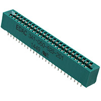 EDAC Inc. - 341-050-520-201 - CONN EDGE DUAL FMALE 50POS 0.100