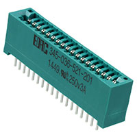 EDAC Inc. - 345-036-521-201 - CONN EDGE DUAL FMALE 36POS 0.100