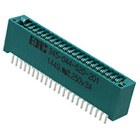 EDAC Inc. - 345-044-520-201 - CONN EDGE DUAL FMALE 44POS 0.100