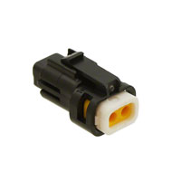 EDAC Inc. - 565-002-000-410 - CONN RECEPT 2WAY BLACK 22-28AWG