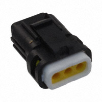 EDAC Inc. - 565-003-000-410 - CONN RCPT 3 WAY BLACK 22-28AWG