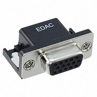 EDAC Inc. - 634-015-663-042 - CONN DSUB HD RCPT 15POS R/A SLDR