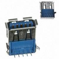 EDAC Inc. - 690-009-521-013 - CONN RCPT USB-A TYPE R/A GOLD