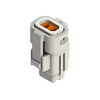 EDAC Inc. - 560-002-000-211 - 2 PIN RECEPTACLE (WHITE)