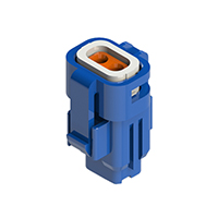 EDAC Inc. - 560-002-000-411 - 2 PIN RECEPTACLE (BLUE)