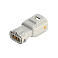 EDAC Inc. - 560-003-000-111 - W TO W 3 PIN PLUG (WHITE)