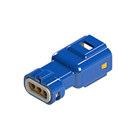 EDAC Inc. - 560-003-000-311 - W TO W 3 PIN PLUG (BLUE)