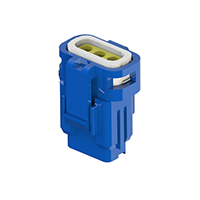 EDAC Inc. - 560-003-000-410 - 3 PIN RECEPTACLE (BLUE)