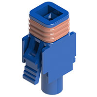 EDAC Inc. - 572-001-000-400 - 1 PIN RECEPTACLE (BLUE)