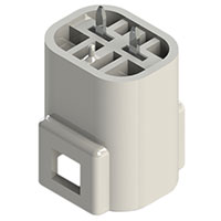 EDAC Inc. - 572-002-420-101 - BOARD MTG 2 PIN PLUG (WHITE)