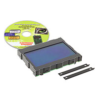 Electronic Assembly GmbH - EA EDIP128B-6LW - LCD MOD GRAPH 128X64 BLUE