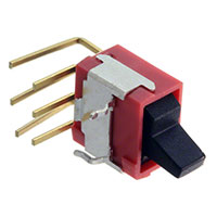 E-Switch - 400UDP1L1BLKM6RE - SWITCH ROCKER DPDT 0.4VA 20V