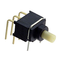 E-Switch - 800UDP8P1A1M6RE - SWITCH PUSH DPDT 0.4VA 20V