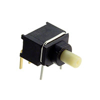 E-Switch - 800USP8P1A1M6RE - SWITCH PUSH SPDT 0.4VA 20V