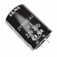 Elna America - DZH-2R5D307S57T - CAP 300F -20% +80% 2.5V T/H