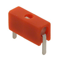 Cinch Connectivity Solutions Johnson - 105-0756-001 - CONN JACK STD INSUL HORIZ ORANGE
