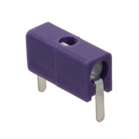 Cinch Connectivity Solutions Johnson - 105-0762-001 - CONN JACK STD INSUL HORIZ VIOLET