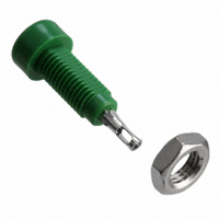 Cinch Connectivity Solutions Johnson - 105-0804-001 - CONN JACK STANDARD INSULATED GRE