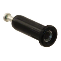 Cinch Connectivity Solutions Johnson - 105-1043-001 - CONN JACK TIP RIBLOC PRESS IN BK