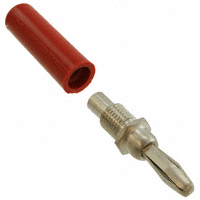 Cinch Connectivity Solutions Johnson - 108-0752-002 - CONN BANANA PLUG 10AWG RED